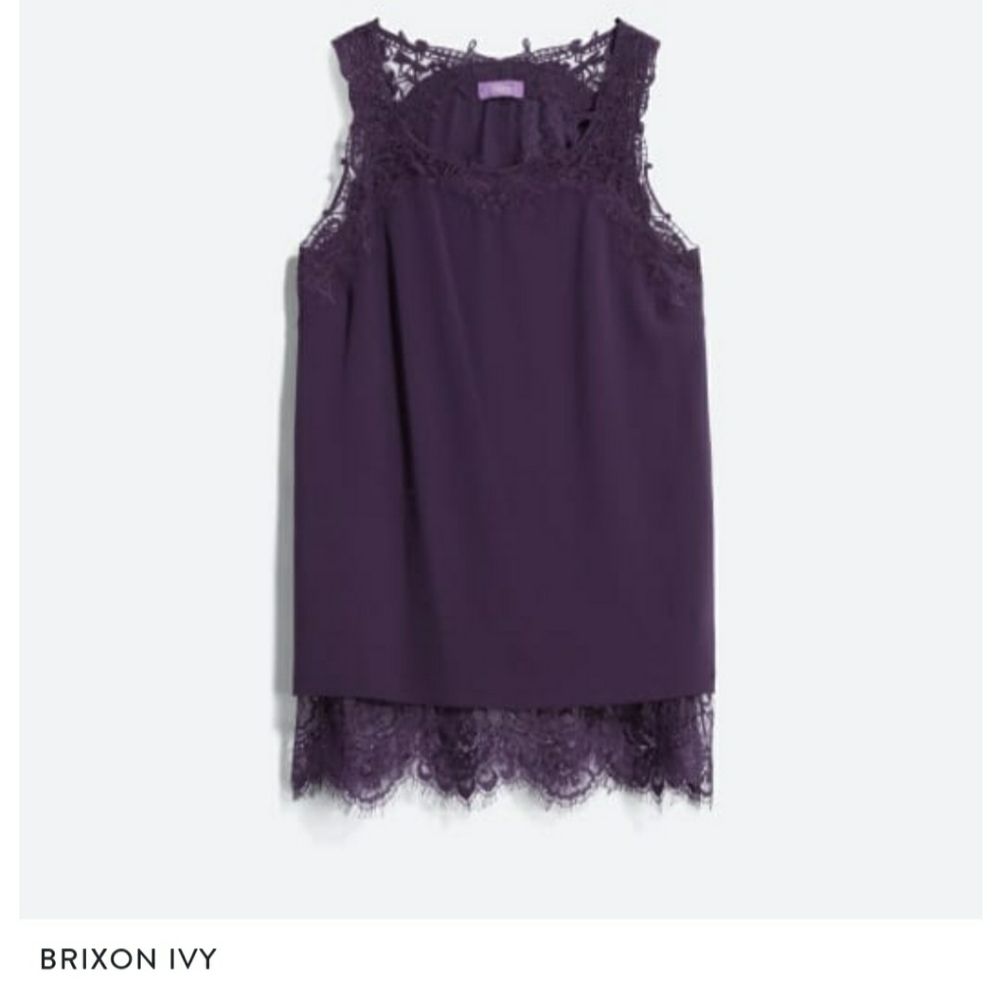 Lacy Purple Tank